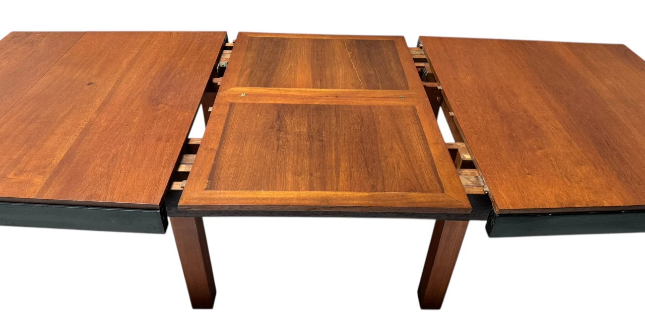 Art Deco Modernist Extending Dining Room Table by Toko v/d Pol Semarang, 1920s